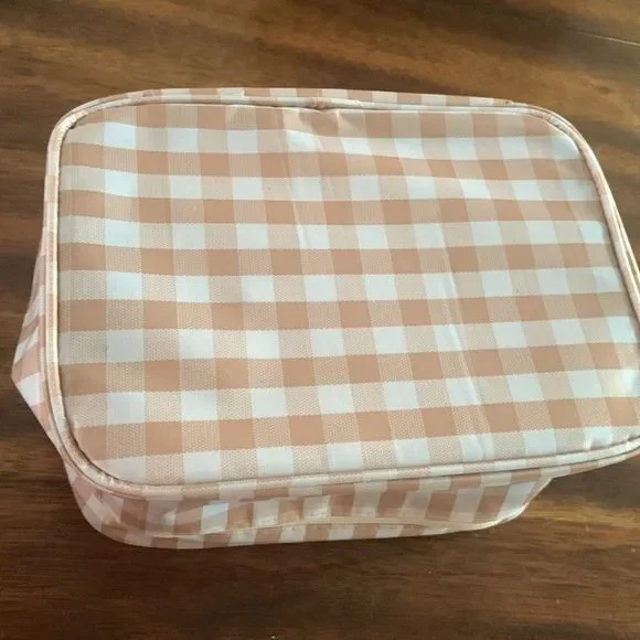 NIP waterproof travel make up bag silver zippers - Picture 6 of 13